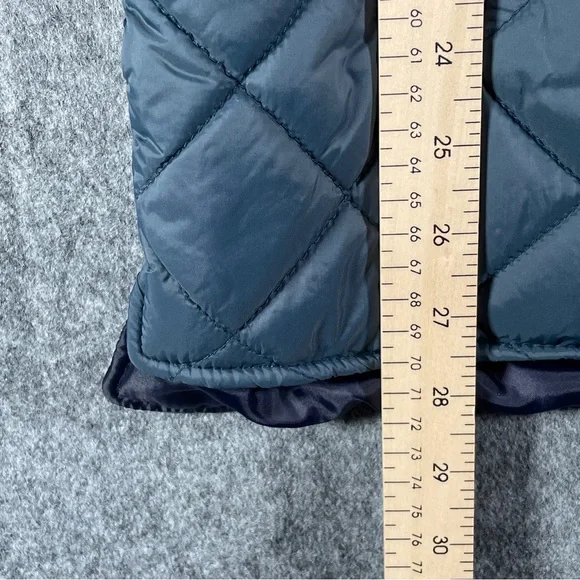 Original Waterproof Vintage Since 1948 Men Navy Blue Vest Puffer Jacket Size XXL - Picture 3 of 6